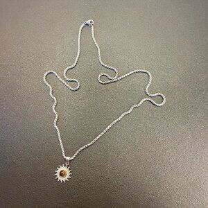 Sun Pendant Necklace